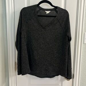 Caslon Charcoal Grey Sweater Size S